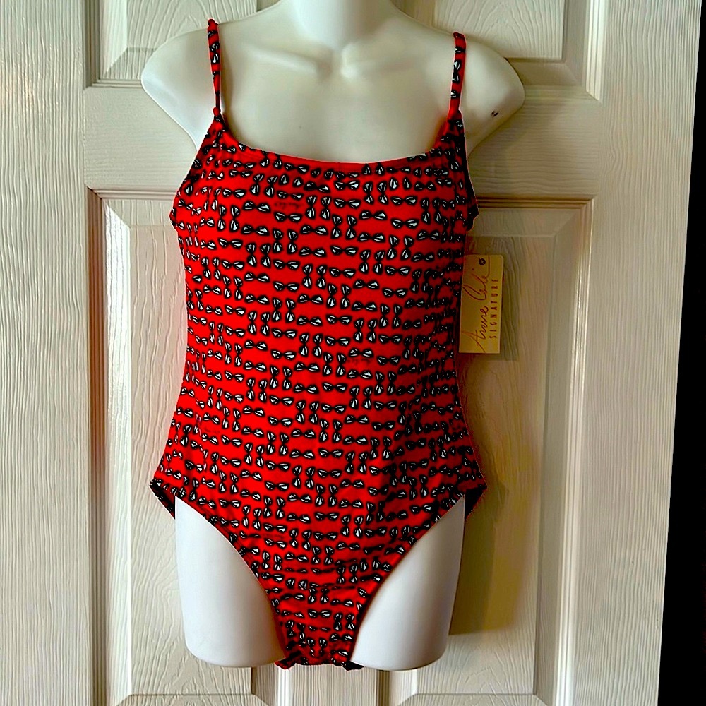 ANNE COLE SIGNATURE Swimsuit NWT Sz 14